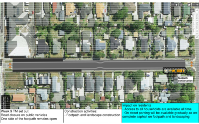 Chrystal Street Repair Update Week 9