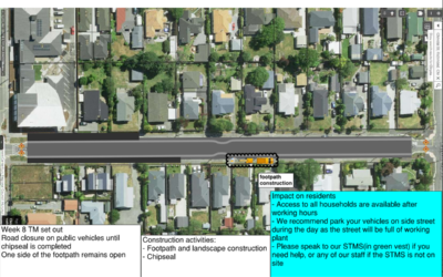 Chrystal Street Repair Update Week 8