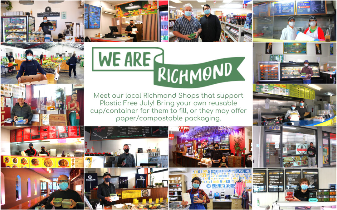 Richmond shops taking part in Plastic Free July
