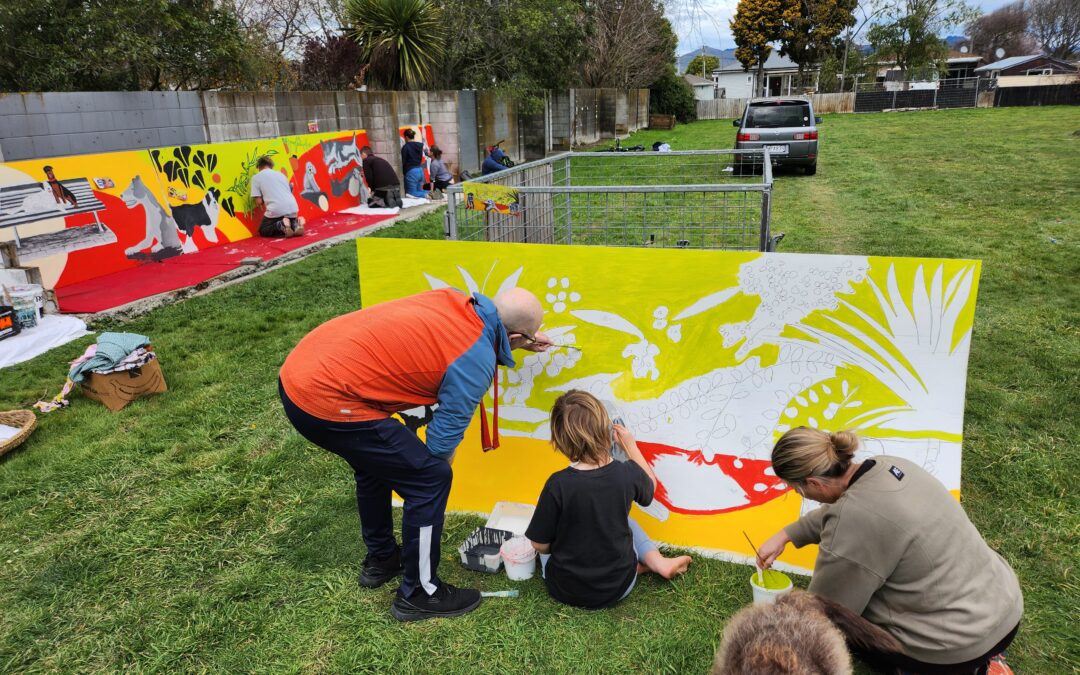 Petrie Park Mural Painting Event 2