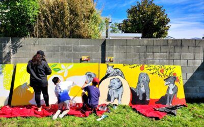 Petrie Park Mural Painting Event 3