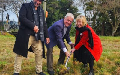 Laura Fergusson Brain Injury Trust Groundbreaking Ceremony