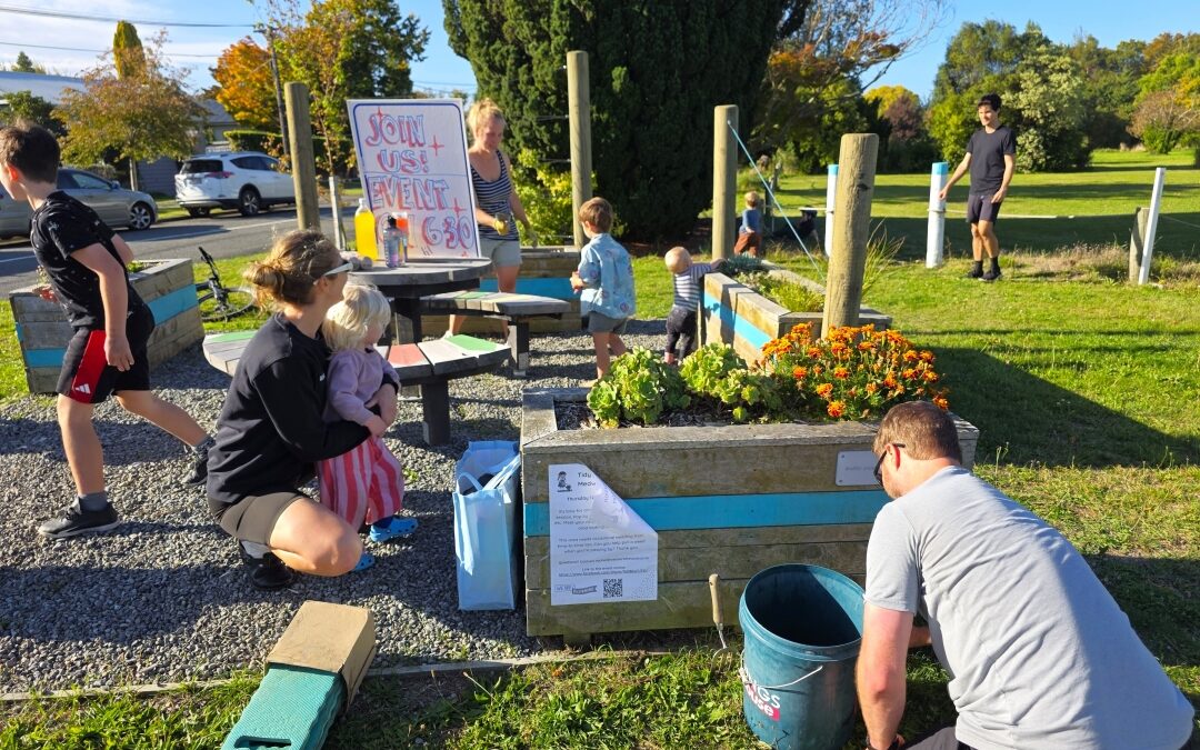 Tidy Up Session Medway Parklet
